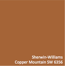 Sherwin Williams Copper Mountain Sw 6356 In 2019 Copper