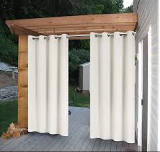 These outdoor curtains are specially treated to be water repellent, mildew proof, and fade resistant. Amazon Com Dream Art Outdoor Waterproof Patio Curtains Drapes Canopy Gazebo Privacy Shades Blinds Stripe For Patio Porch Door Pergola Cabana Gazebo Dock White 54 X 84 Home Kitchen