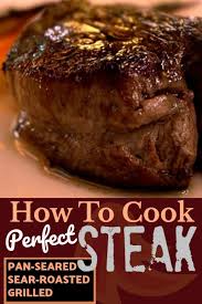 cook a perfect steak pan seared