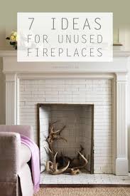 7 Awesome Ideas For An Unused Fireplace