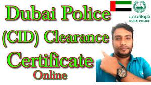 how to apply dubai police clearance