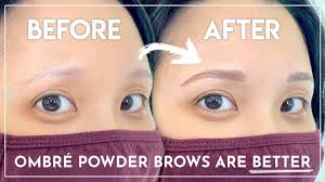 why ombre brows are better vs