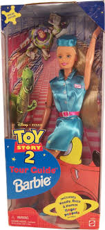 Potato head, rex, and slinky dog are lost. 1998 Special Edition Toy Story 2 Tour Guide Barbie Doll 2 24015 Barbie Cartoon Barbie Toy Story
