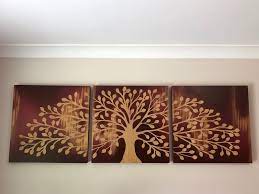 Panel Carved Wood Wall Art