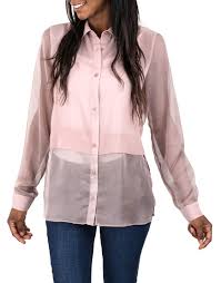 Buy Pink Buttoned Blouse Sugarlips Pina Court