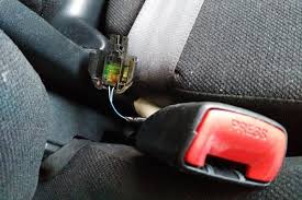 Broken Seat Belt Buckle Fixed