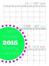 Blank Calendar Template February 2015 Free Printable Monthly