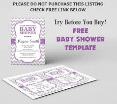 Free Baby Shower Invitation Template Diy Editable Template Free