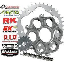 Jt 525 Aluminum Sprocket And Chain Kit With Carrier Motosport