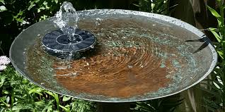 You will never go wrong with any of these diy bird baths. Let Them Drink Water Urban Gardens Solar Fountains Bathing Birds And Saving The Bees Passionate Chump Diy