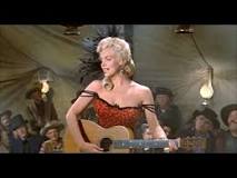 Marilyn Monroe In "River Of No Return" - "One Silver Dollar ...