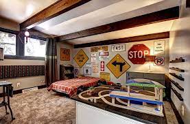 decorating your home with road signs