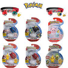 TAKARA TOMY Pokemon WCT Go Game Pikachu Charizard Figurine Pokemon Clip N  GO Carry Poke Ball Belt Set PVC Action Figure Toys|Action Figures