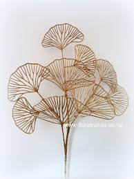 Gold Ginkgo Decorative Leaves Florabunda