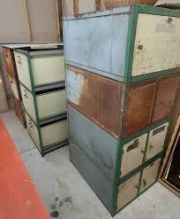 3 Antique File Cabinets 50 Each 1