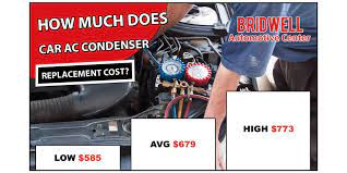 car a c condenser replacement cost