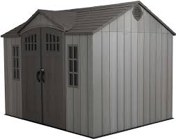 Buy products such as shelterit peak style shed kit, 8 x 7 ft. Lifetime Sheds Plastic Storage Shed Kits