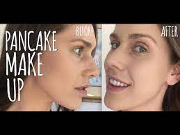 cover acne scars with pancake makeup