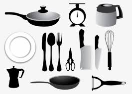 Huge collection, amazing choice, 100+ million high quality, affordable rf and rm images. Transparent Kitchen Tools Png Utensils Black And White Kitchen Clipart Png Download Transparent Png Image Pngitem