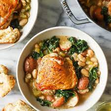 Chicken And Cannellini Beans Stew gambar png