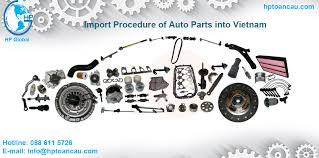 import procedure of auto parts into