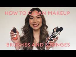 beauty 101 how to clean makeup brushes