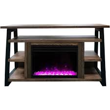 Freestanding Electric Fireplace Mantel