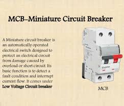 Tns Engineering Ltd Miniature Circuit Breakers Mcb