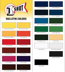 1 shot chromatic bulletin colors
