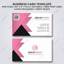 bridal makeup artist business card