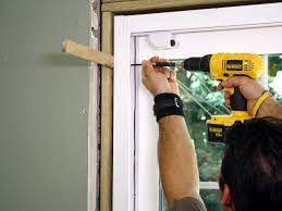 how to install sliding glass doors