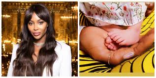 'beautiful little blessing' the supermodel was congratulated by a bevy of stars including zoe saldana and fashion designer marc jacobs Naomi Campbell Welcomes Baby Girl There Is No Greater Love That Grape Juice