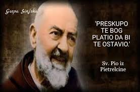 Gospa Sinjska - Prije 50 godina, u noći 23. rujna 1968., preminuo je Padre Pio izmolivši cijeli ružarij... Sveti Padre Pio, moli za nas! ❤ Predivna molitva Padre Pija: 'Ostani sa mnom,