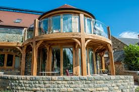 Curved Timber Frame Curved Doors With