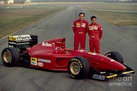 Carlos reutemann never claimed the f1 world title, but with 12 grand prix wins and a fascinating personality, the el lole se subia a la ferrari 412t1b en el regreso de la f1 en 1995. Legendary F1 On Twitter Gerhard Berger Jean Alesi Ferrari 412t1b Ferrari V12 1994 F1