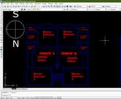 Draw Floor Plan House Plan In Autocad