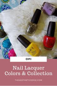 opi nail lacquer colors collection