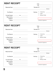 free receipt template pdf word