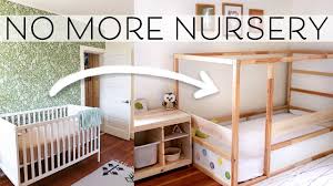 montessori baby room makeover crib to