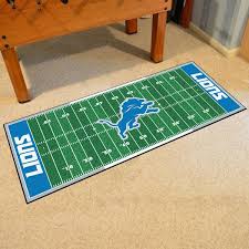 football field rug runner rug