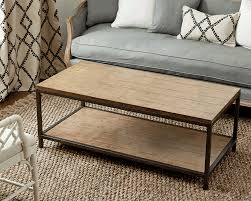 console bookshelf and coffee table