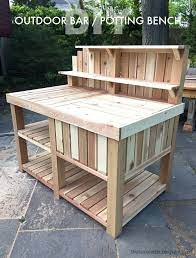 15 Diy Potting Bench Plans How To