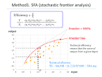 stochastic frontier analysis