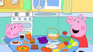 О, кто не слышал об этом современном мультсериале? La Cocina De Peppa Pig Aprende A Comer Sano Youtube