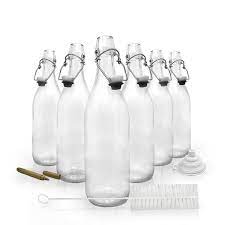 33 Oz Round Glass Bottles