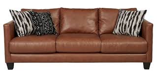 24 per page 48 per page 96 per page. Winston Porter Nyenkan Sofa Brown Faux Leather Couch Faux Leather Couch Leather Couches Living Room Faux Leather Sofa