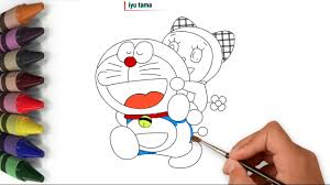 Dengan adanya kegiatan mewarnai, maka kreatifitas dan juga imajinasi sang anak akan berkembang. Menggambar Doraemon Mewarnai Doraemon Youtube