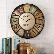 Multi Colour Wall Clock Zurleys