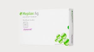 Mepilex Ag Antimicrobial Foam Dressing With Silver And Soft