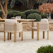 Porto Outdoor Dining Chairs West Elm